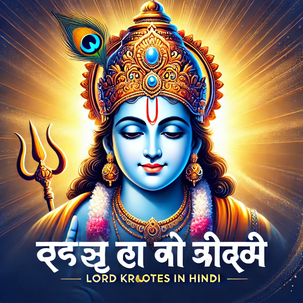 Lord krishna quotes in hindi